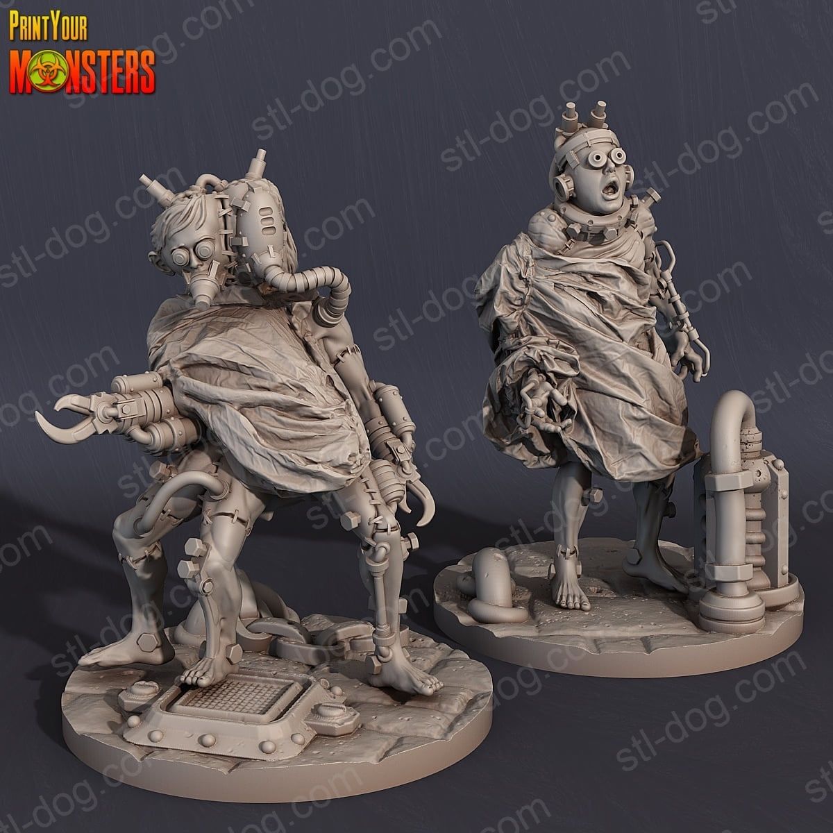 里奇勒博士的恐怖实验室 Dr. Richler's Horrifying Laboratory 3D打印图纸